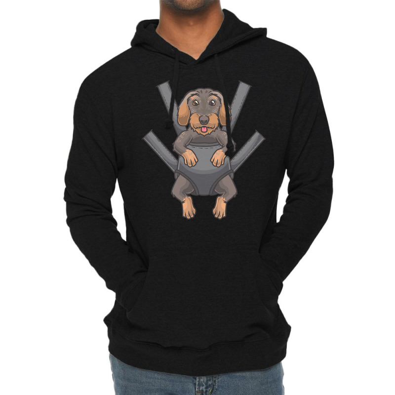 Wire Haired Dachshund T  Shirt Wire  Haired Dachshund T  Shirt Lightweight Hoodie | Artistshot