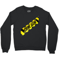 Crime Scene Forensic Tape Police Science Investigator Csi Crewneck Sweatshirt | Artistshot