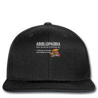 Cool Abibliophobia Bookworm Reading Bookaholic Printed Hat | Artistshot