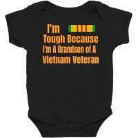 Proud Grandson Of A Vietnam Veteran Baby Bodysuit | Artistshot