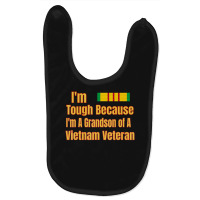 Proud Grandson Of A Vietnam Veteran Baby Bibs | Artistshot