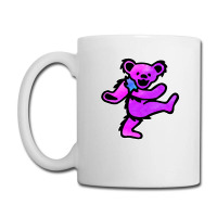 Pink Grateful Dancing Hippie Classic Rock Dead Bear Coffee Mug | Artistshot