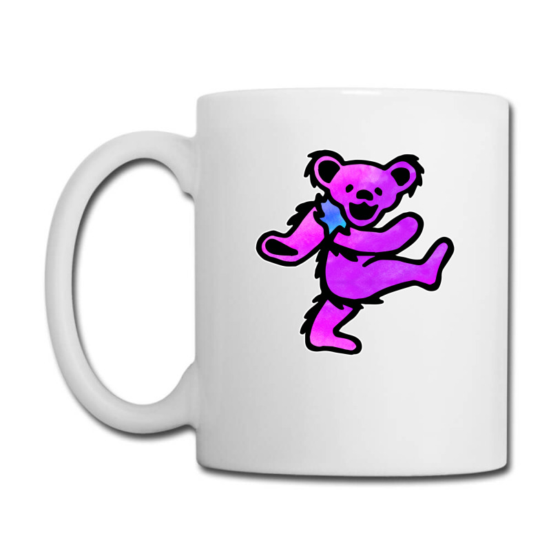 Pink Grateful Dancing Hippie Classic Rock Dead Bear Coffee Mug | Artistshot