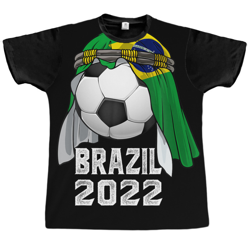 Brasil Brazilian Outfit Design Jersey Apparel Graphic T-shirt by pusadalesyuki | Artistshot