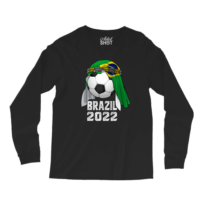 Brasil Brazilian Outfit Design Jersey Apparel Long Sleeve Shirts by pusadalesyuki | Artistshot