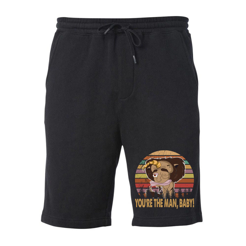 Big Mouth Retro Vintage You Are The Man Fleece Short | Artistshot