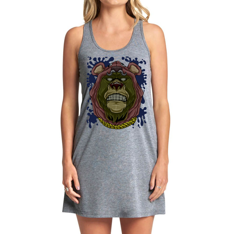 Fashion Bear Street Art-oqcvx Tank Dress by Jankonen637 | Artistshot