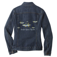 Amelia Island Florida-zrodq Ladies Denim Jacket | Artistshot