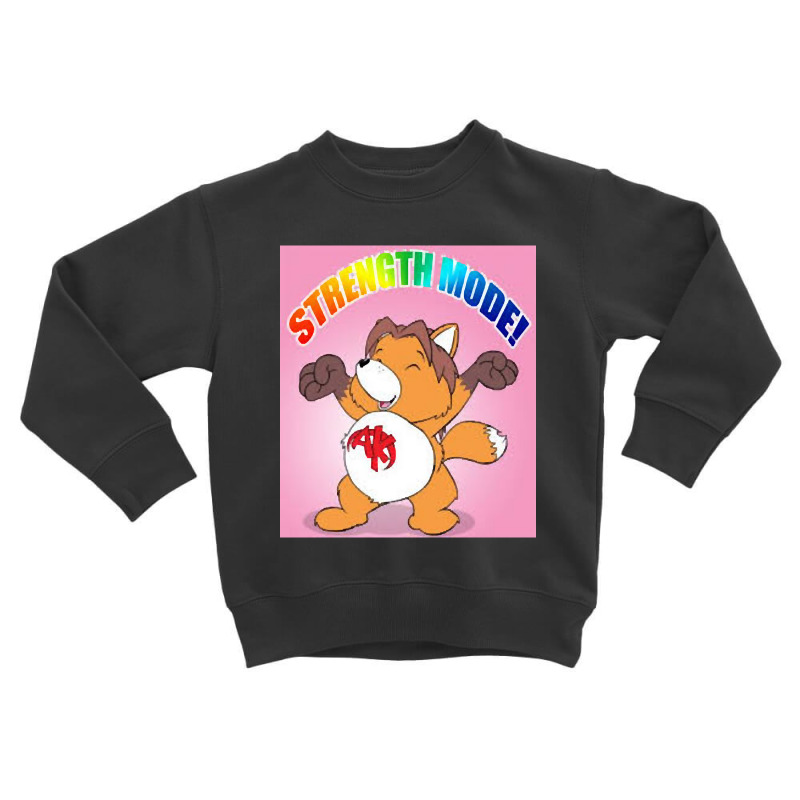 Ak Girl Strength Mode (art By Greyofpta) Toddler Sweatshirt by Sizemore Adame | Artistshot