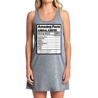 Amazing Facts Animal Keeper During Work Zoo Keeper Zoologist T Shirt Tank Dress | Artistshot