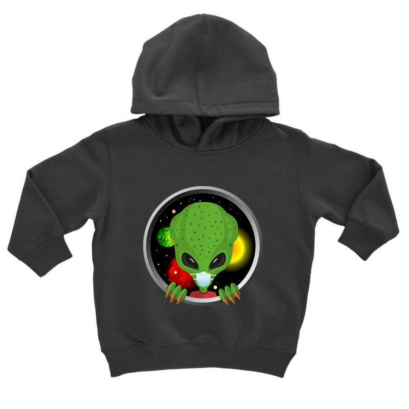 Alien Mask Toddler Hoodie by Sizemore Adame | Artistshot