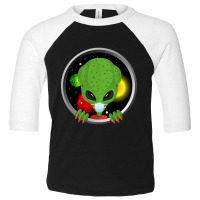 Alien Mask Toddler 3/4 Sleeve Tee | Artistshot