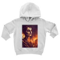 Beautiful Woman Warrior After A Battle With Skeletons T Shirt Toddler Hoodie | Artistshot