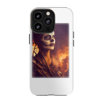 Beautiful Woman Warrior After A Battle With Skeletons T Shirt Iphone 13 Pro Case | Artistshot