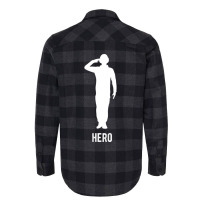 Veteran Hero Salute The Soldier Memorial Day Flannel Shirt | Artistshot