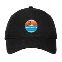 Australian 80s Sunset Adjustable Cap | Artistshot