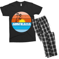 Australian 80s Sunset Men's T-shirt Pajama Set | Artistshot