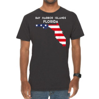 Bay Harbor Islands Florida Usa State America Travel Floridia T Shirt Vintage T-shirt | Artistshot