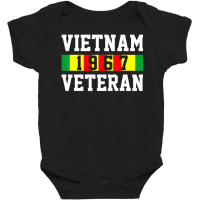 Vietnam 1967 Veteran Baby Bodysuit | Artistshot