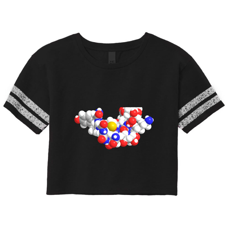 Alpha Endorphin Molecule Chemistry Scorecard Crop Tee by Sizemore Adame | Artistshot