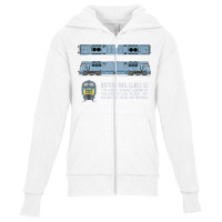 British Rail Class 52 Western Locomotive Diagram T Shirt Youth Zipper Hoodie | Artistshot