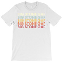 Big Stone Gap Virginia Big Stone Gap Va Retro Vintage Text Pullover Ho T-shirt | Artistshot