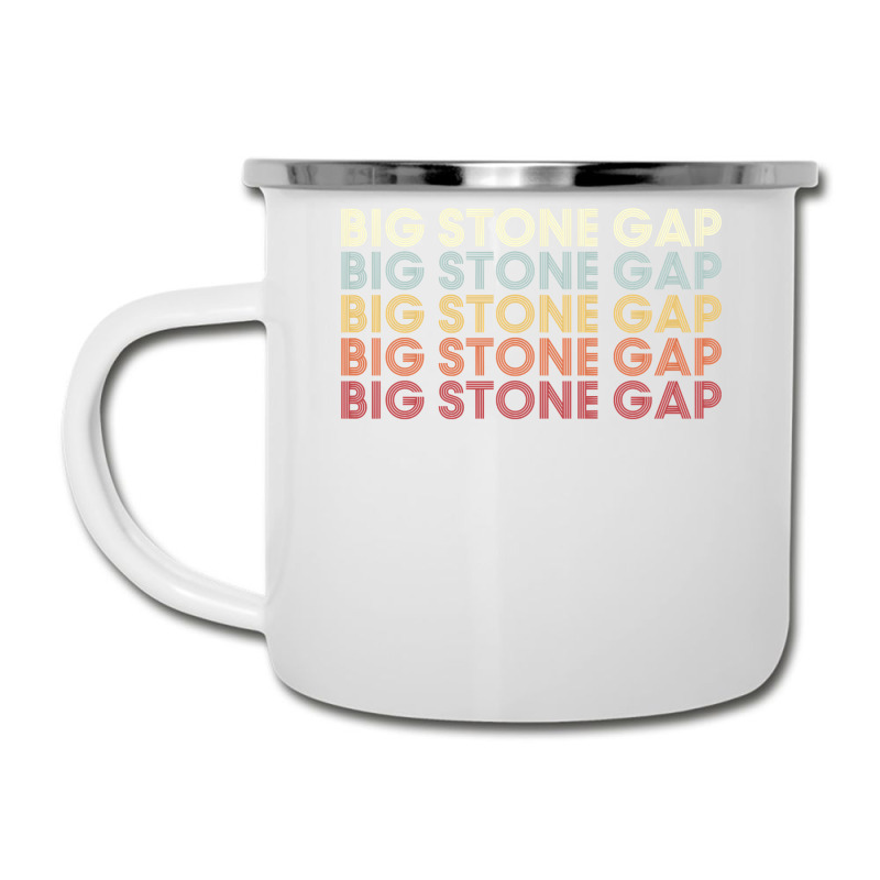 Big Stone Gap Virginia Big Stone Gap Va Retro Vintage Text Pullover Ho Camper Cup | Artistshot