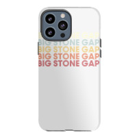 Big Stone Gap Virginia Big Stone Gap Va Retro Vintage Text Pullover Ho Iphone 13 Pro Max Case | Artistshot