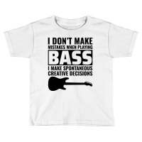 Bass Guitar Player Music Musician Bassist Funny Toddler T-shirt | Artistshot