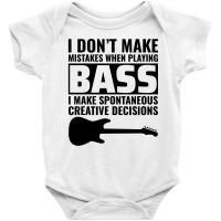 Bass Guitar Player Music Musician Bassist Funny Baby Bodysuit | Artistshot