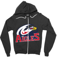 Les Aigles De Nice Zipper Hoodie | Artistshot