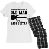 Bass Guitar Player Music Musician Bassist Funny Women's Pajamas Set | Artistshot