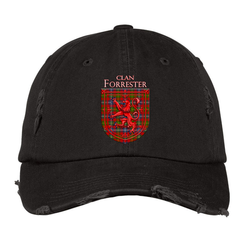 Forrester Tartan Scottish Plaid Lion Rampant Vintage Cap by Jerhogen528 | Artistshot