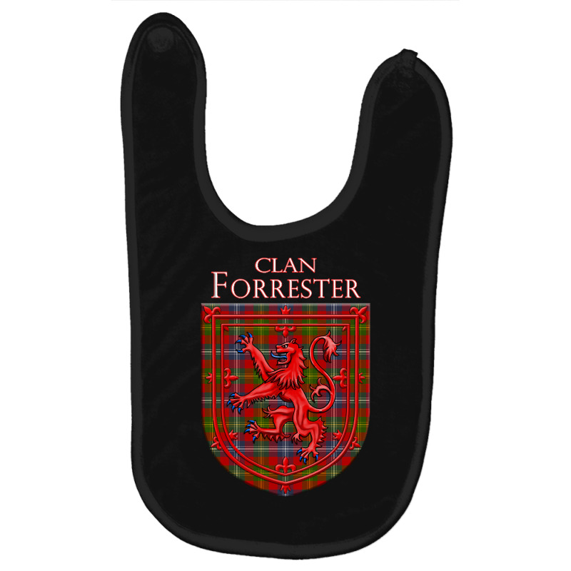 Forrester Tartan Scottish Plaid Lion Rampant Baby Bibs by Jerhogen528 | Artistshot