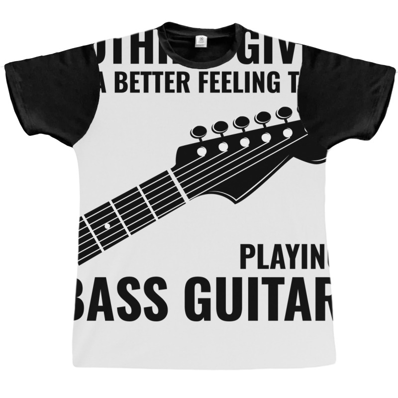 Bass Guitar Player Music Musician Bassist Funny Graphic T-shirt by Tasteful Tees | Artistshot