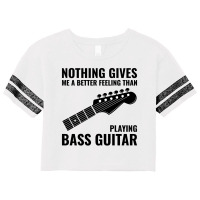 Bass Guitar Player Music Musician Bassist Funny Scorecard Crop Tee | Artistshot