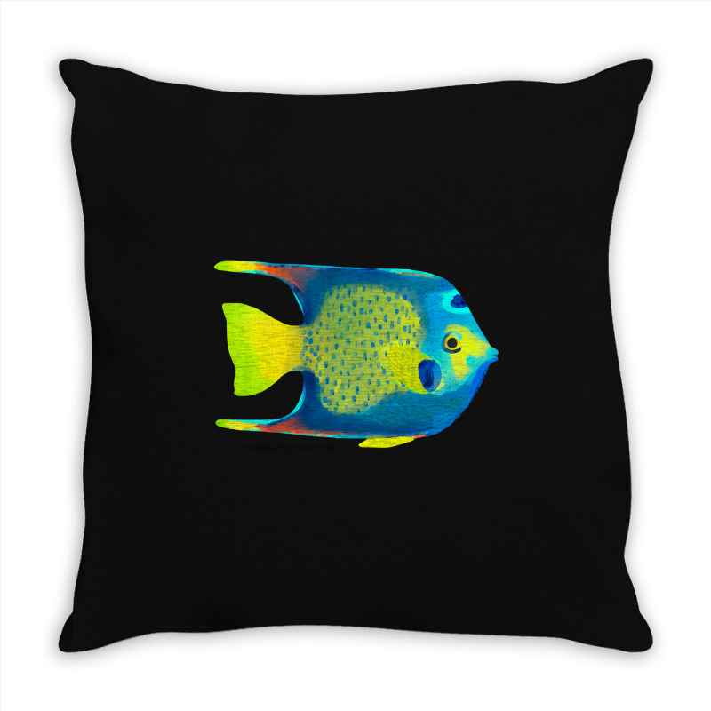 Angelfish Throw Pillow | Artistshot