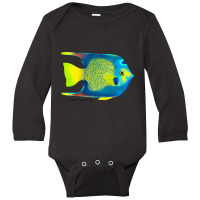 Angelfish Long Sleeve Baby Bodysuit | Artistshot