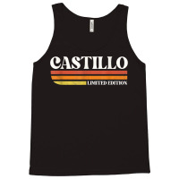 Castillo Surname Funny Reunion Retro Vintage 70s 80s Birthda T Shirt Tank Top | Artistshot