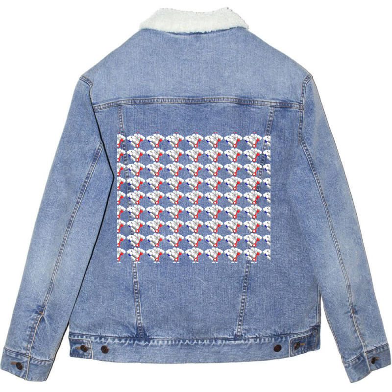 Codeine Molecule Chemistry-mqi8t Unisex Sherpa-lined Denim Jacket | Artistshot