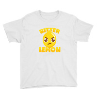 Bitter Lemon Funny Sour Citrus Pun Youth Tee | Artistshot