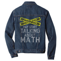 Math Tshirt, Math Lover Gift, Math Tees, Math Lover Men Denim Jacket | Artistshot