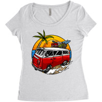 Surf Women's Triblend Scoop T-shirt | Artistshot