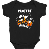 Protect Wildlife For Dark Baby Bodysuit | Artistshot