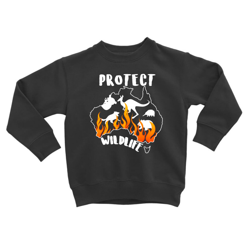 Protect Wildlife For Dark Toddler Sweatshirt | Artistshot