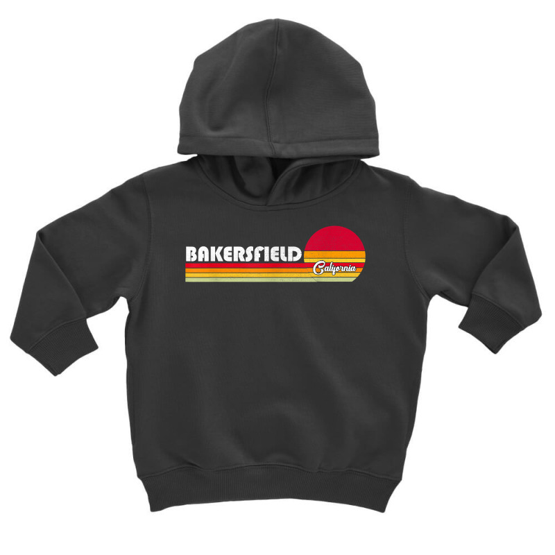 Classic 70s 80s Souvenir Vintage Bakersfield, California T Shirt Toddler Hoodie by lavenakf44f | Artistshot