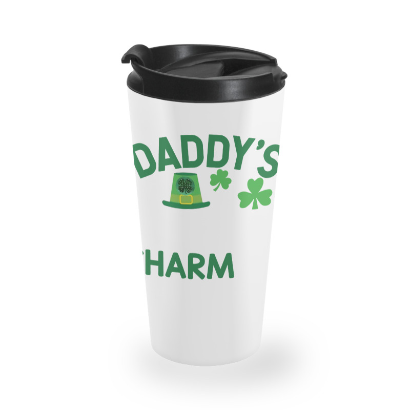 Daddy's Lucky Charm Travel Mug | Artistshot