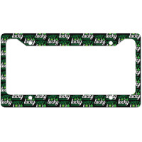 Daddy's Lucky Charm License Plate Frame | Artistshot