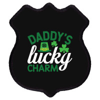 Daddy's Lucky Charm Shield Patch | Artistshot