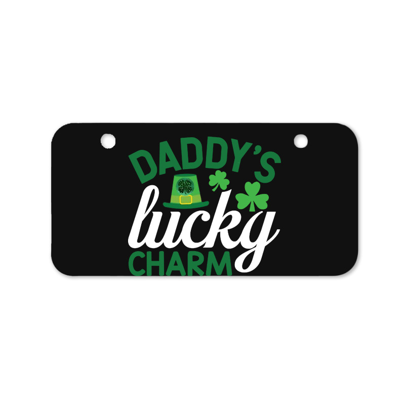 Daddy's Lucky Charm Bicycle License Plate | Artistshot